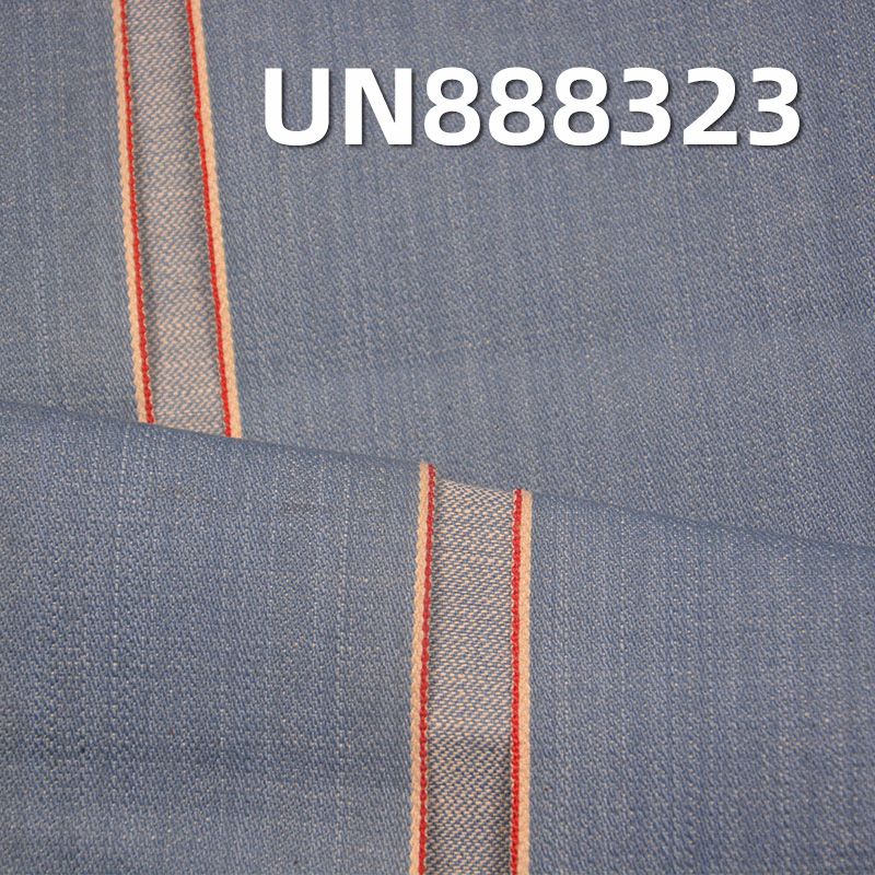 全棉竹節破卡/網紋牛仔 11oz 31/32" 全棉直竹破卡/網紋色邊牛仔 UN888323