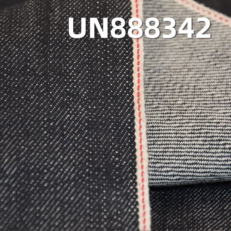 全棉竹節右斜牛仔 13oz 32/33" 100%棉竹節右斜紅邊牛仔布 UN888342