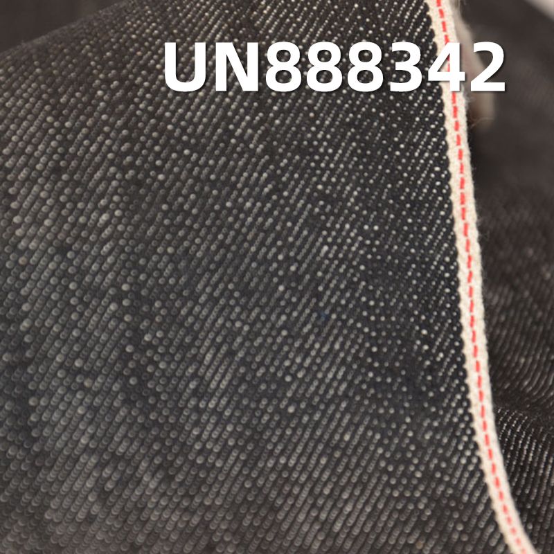 全棉竹節右斜牛仔 13oz 32/33" 100%棉竹節右斜紅邊牛仔布 UN888342