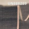 100%棉竹节右斜色边牛仔布 6oz 34/35" UN888289