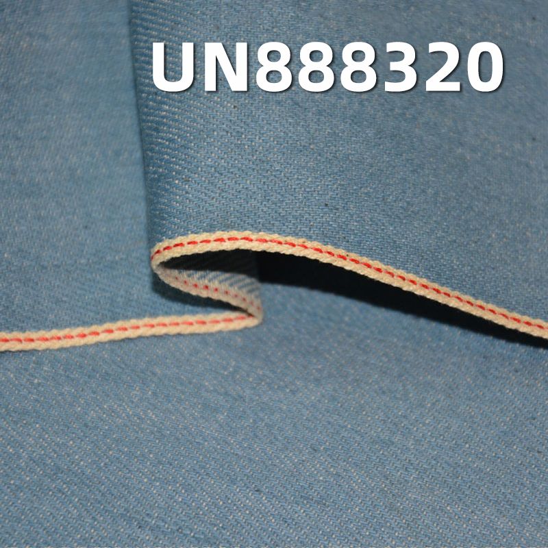 100%棉竹節右斜紅邊牛仔 11oz 31/32" UN888320