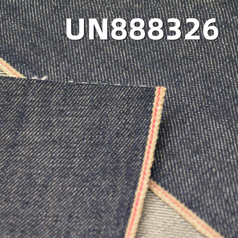 100%棉竹節右斜紅邊牛仔布 13oz 32/33" UN888326