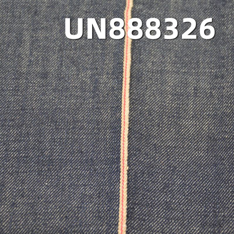 100%棉竹節右斜紅邊牛仔布 13oz 32/33" UN888326