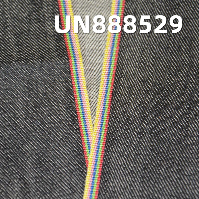 弹力红边牛仔布|10安士(oz)棉弹力竹节斜纹红边牛仔布|四片左斜|牛仔裤 牛仔裙 牛仔衬衫面料