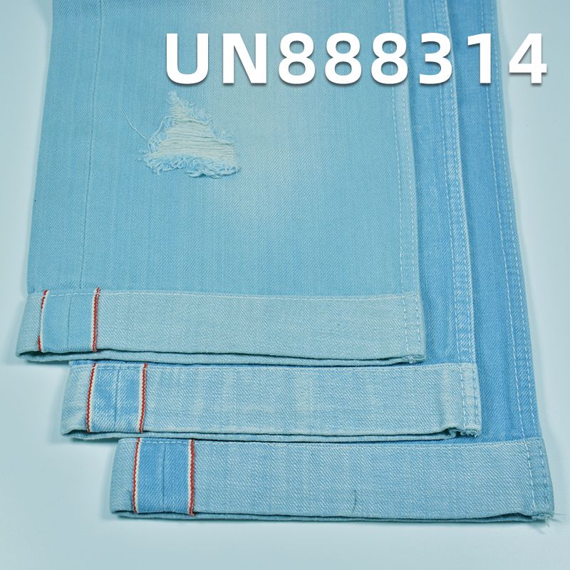 100%棉竹节右斜色边牛仔 11oz 31/32" UN888314