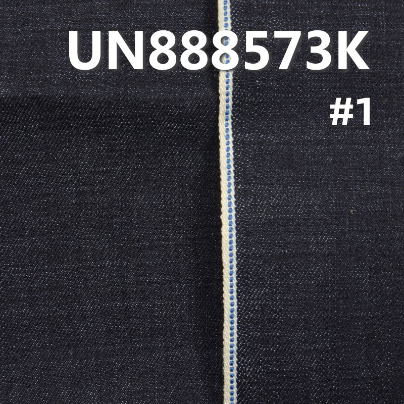 全棉竹节右斜红边牛仔布 14.3oz 34/35” UN888573K