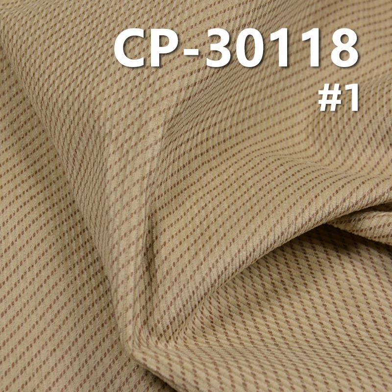 全棉11条灯芯绒印花布 295g/m2 57/58" CP-30118