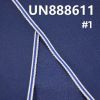 100%棉竹节右斜色织红边牛仔布 14oz 30/31” UN888611