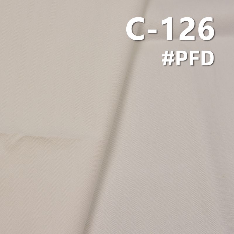 【半漂布】全棉染色布|204g/m2人字斜纹染色布|纯棉梭织|裤子 裙子 上衣面料