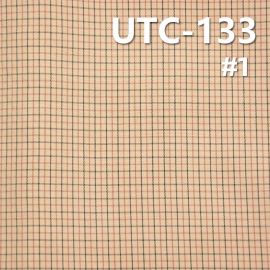 滌棉色織格子布 140g/m2 55/56" UTC-133