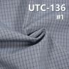 滌棉色織格子布 145g/m2 55/56"  UTC-136