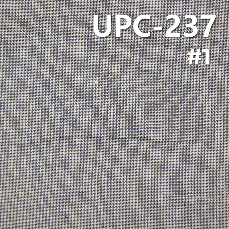 全棉色织布|130g/m2千鸟格色织布|纯棉梭织|休闲衬衫 裙子面料
