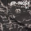 全棉竹节拔印牛仔 11oz 58/59” 全棉竹节4片右斜牛仔布 拔印 CP-30053