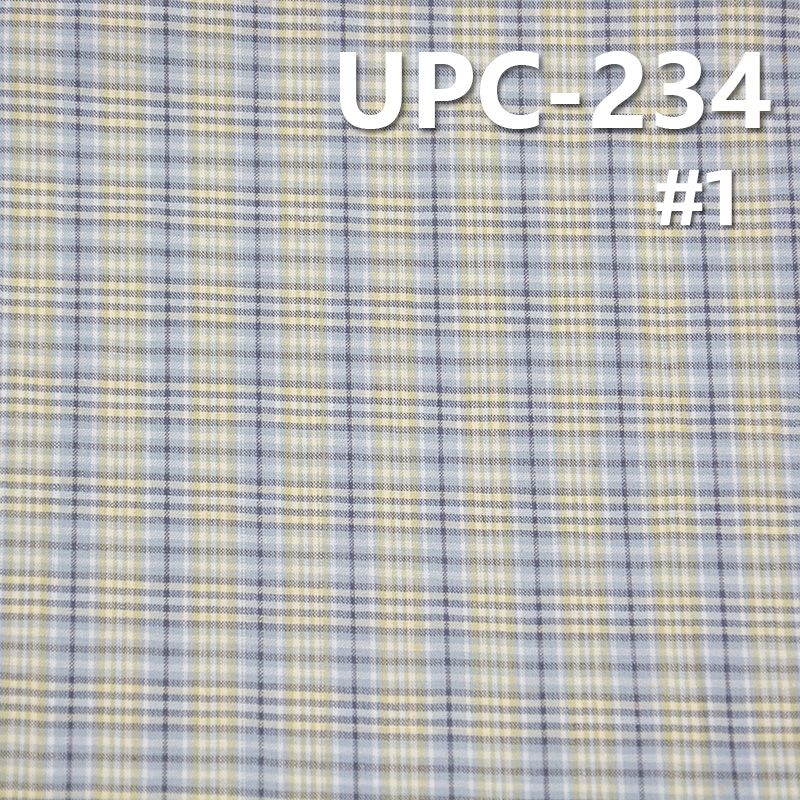 全棉色织格子布 125g/m2 57/58” UPC-234