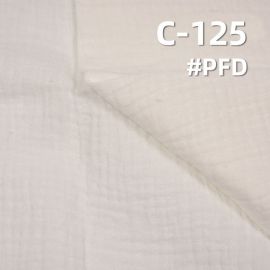 全棉雙層绉布 120g/m2 52/53" 全棉绉布砂洗雙層绉布 C-125