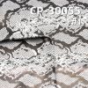 棉弹印花色丁布221g/m2 46/47" 棉弹色丁布 烫蛇皮花 CP-30055