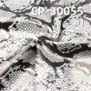 棉弹印花色丁布221g/m2 46/47" 棉弹色丁布 烫蛇皮花 CP-30055