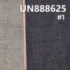 100%棉竹节右斜红边牛仔布 32/33"   13OZ UN888625