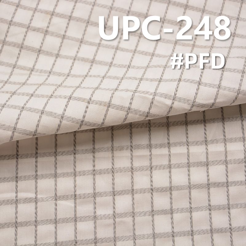 【半漂】色织格子布|151g/m2棉金属丝色织布|格仔布|裤装 裙子 上衣面料