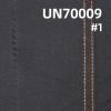 棉彈豎竹節三片右斜染色布 340g/m2 49/50" UN70009