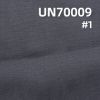棉彈豎竹節三片右斜染色布 340g/m2 49/50" UN70009