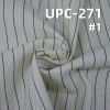 全棉左斜条子布 8.5oz 57/58" UPC-271