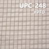 棉色織格子布 151g/m2 62/63" 棉金屬絲色織格子布 UPC-248