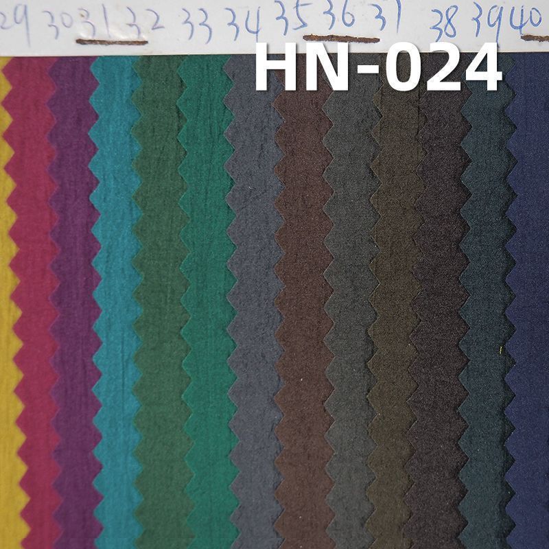 尼龙皱布|40g/m2锦纶高密低弹丝纤维|防静电|防泼水|户外服 风衣面料