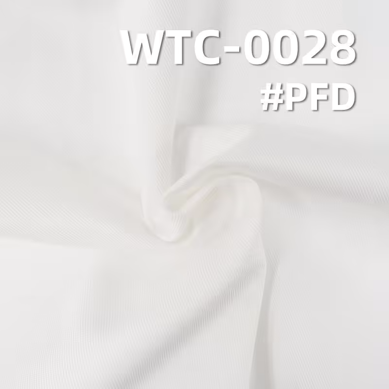 TC三片左斜染色布|240g/m2棉涤斜纹布料|上衣 裙子 裤子面料