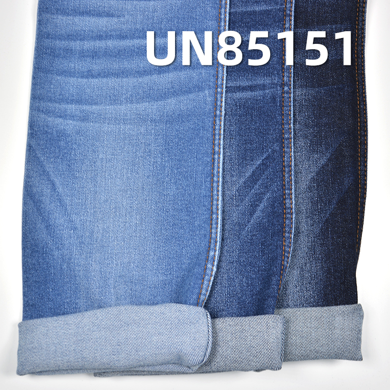 8支賽絡紡竹節雙芯彈力牛仔布 10.5oz 63/64" UN85151