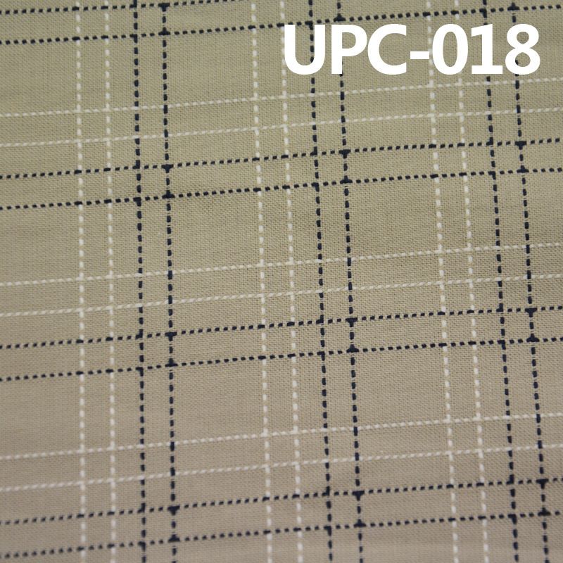 纯棉色织 139g/m2 57/58" 全棉色织布 UPC-018C