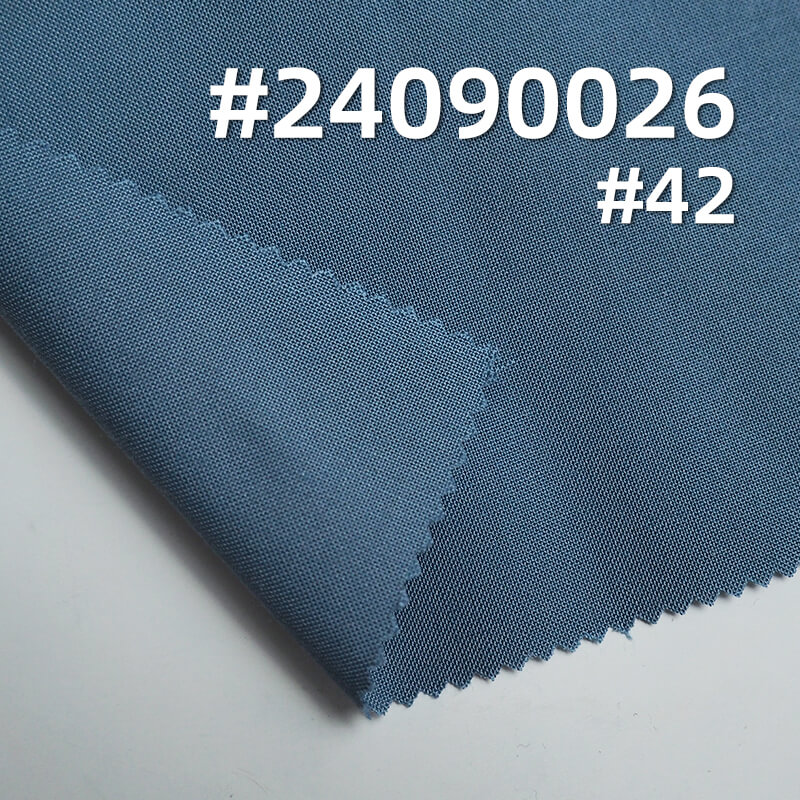 120g/m2涤粘染色布|TR平纹面料|梭织涤粘混纺布料|TR哔叽|米克重180g/m|衬衫 夏季礼服 校服 西服面料