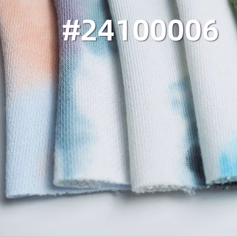 针织大卫衣|扎染大卫衣|彩染大卫衣|300g/m2涤纶弹力针织布|毛圈布|卫衣 外套 休闲服面料
