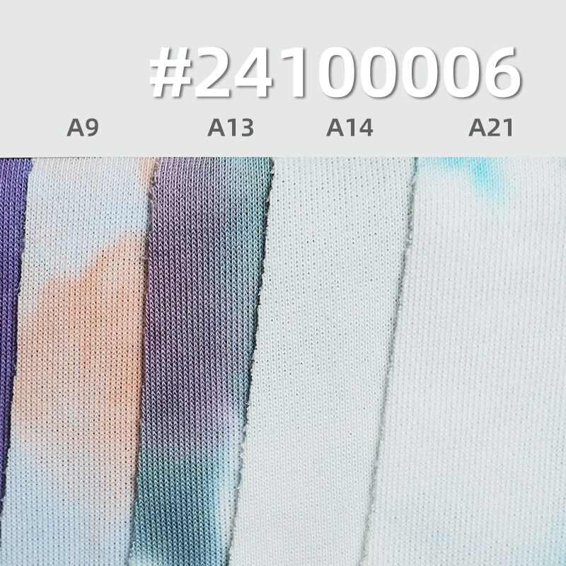 针织大卫衣|扎染大卫衣|彩染大卫衣|300g/m2涤纶弹力针织布|毛圈布|卫衣 外套 休闲服面料