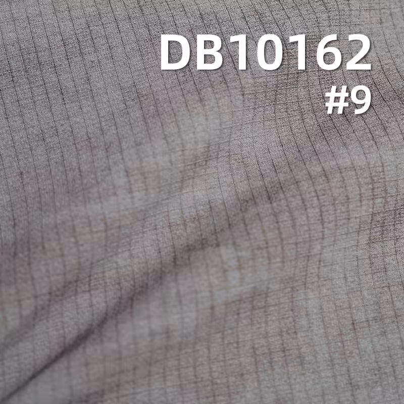 尼龙四面弹|180g/m2锦纶弹力格子布|泥染单线格|复古格仔染色布|运动服 夹克外套 户外登山服面料