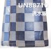 提花牛仔布|13安士(oz)全棉牛仔布|棋盘格立体提花|潮牌牛仔裤 复古风牛仔夹克 外套面料