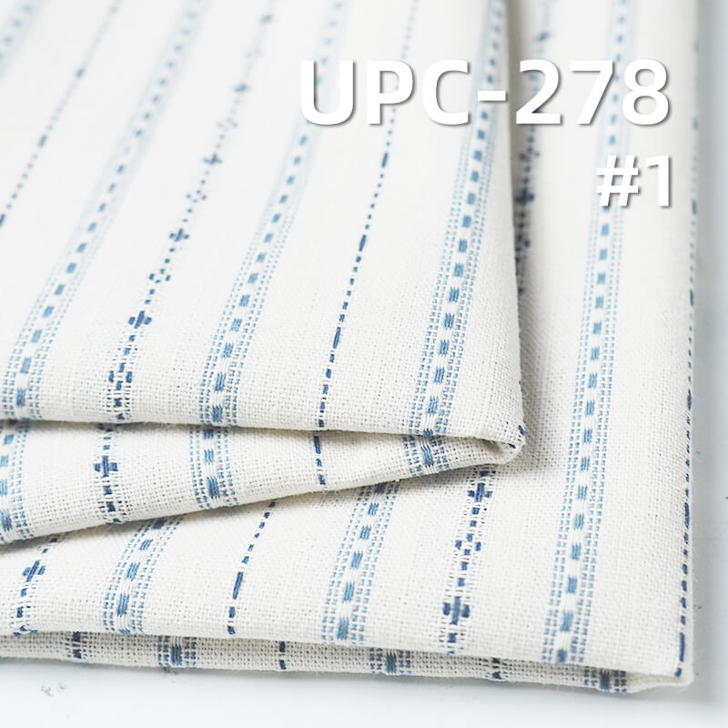 色织条子布|160g/m2全棉小提花色织布|时尚衬衫 上衣 裙子面料