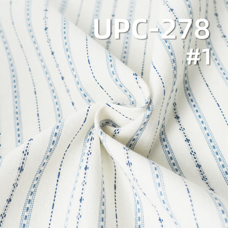 色织条子布|160g/m2全棉小提花色织布|时尚衬衫 上衣 裙子面料