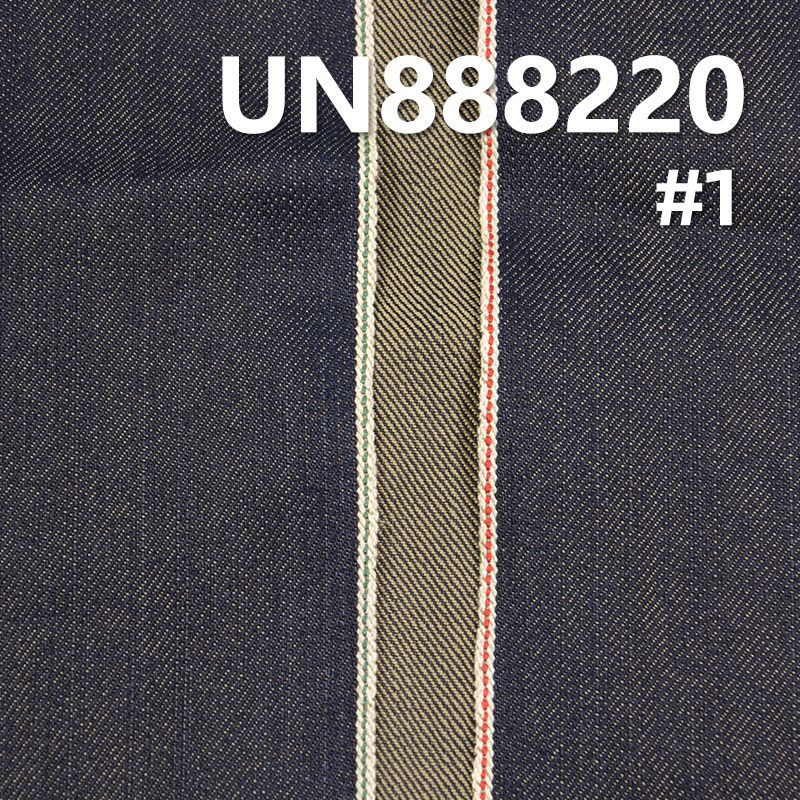 色织红边牛仔|12.6安士(oz)涤棉竹节牛仔布|四片右斜|牛仔裤 牛仔裙 外套面料