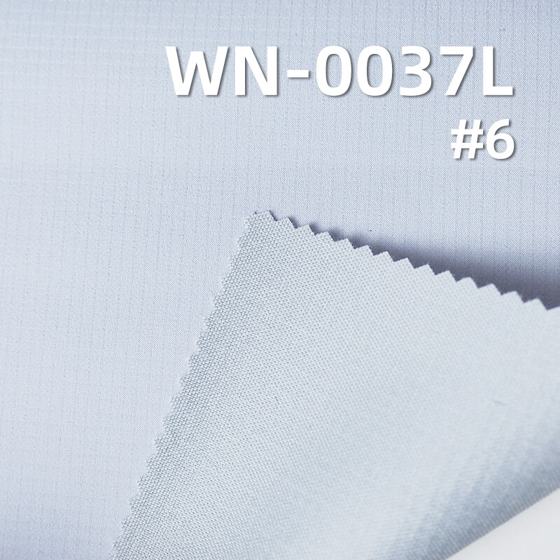 尼龙66双线格|89g/m2锦纶格子布(0.15格*0.15格)|三合一涤纶飘纱|防水格仔布|箱包 户外服 风衣面料