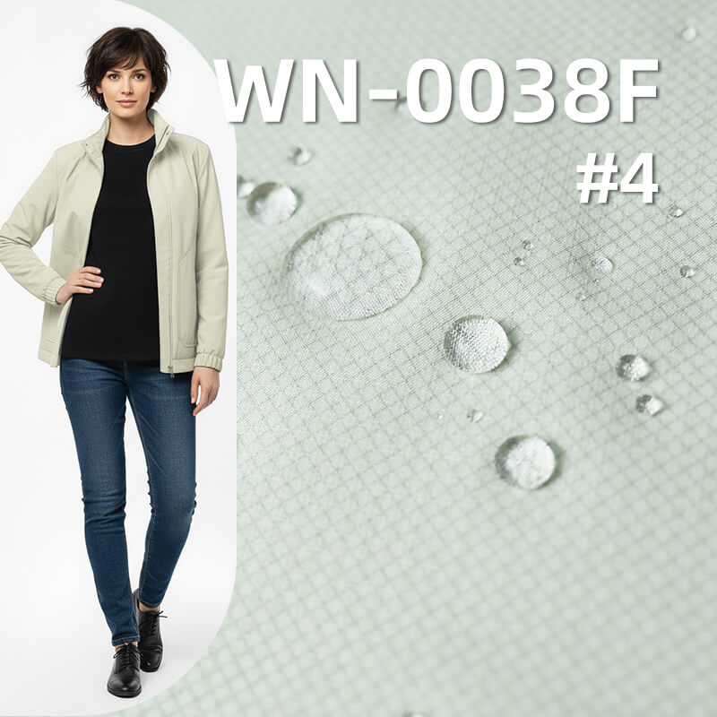 尼龙66双线格|55g/m2锦纶格子布(0.2*0.2)|二合一高透PU膜(菱)|防水(透湿>7000,高水压>16000)|户外服 风衣面料 尼龙66双线格|55g/m2锦纶格子布(0.2*0.2)|二合一高透PU膜(菱)|防水(透湿>7000,高水压>16000)|户外服 风衣面料