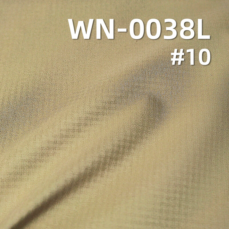 尼龙66双线格|84g/m2锦纶格子布(0.2*0.2)|三合一涤纶飘纱|防水格仔布|箱包 户外服 风衣面料