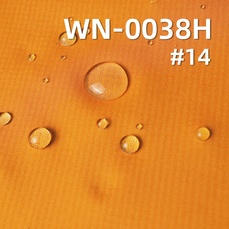 尼龙66双线格|81g/m2锦纶格子布(0.2格*0.2格)|三合一尼龙格子飘纱|防水格仔布(透湿>7000,高水压>16000)|箱包 户外服面料