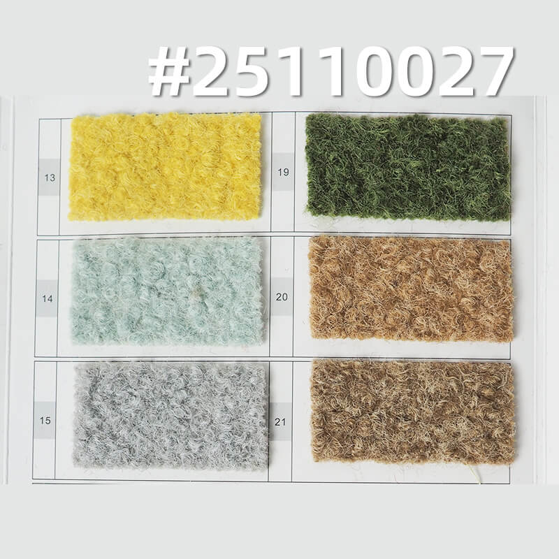布达拉圈毛呢|365g/m2针织呢布|涤纶圈圈呢|米克重550g/m|毛呢大衣 裙子 鞋帽面料