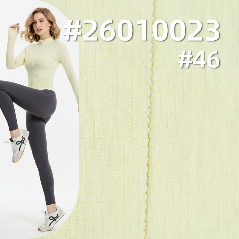 70D消光洞洞布|130g/m2锦纶弹力布|瞬间凉感|科技透气孔|跑步服 瑜珈服 运动健身 轻量户外面料