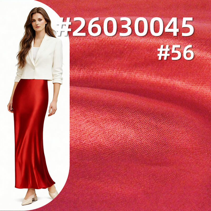 醋酸黄金皱|180g/m2涤纶缎面色丁布|黄金缎|鎏光缎|醋酸皱布|时尚女装 衬衫 礼服 连衣裙面料