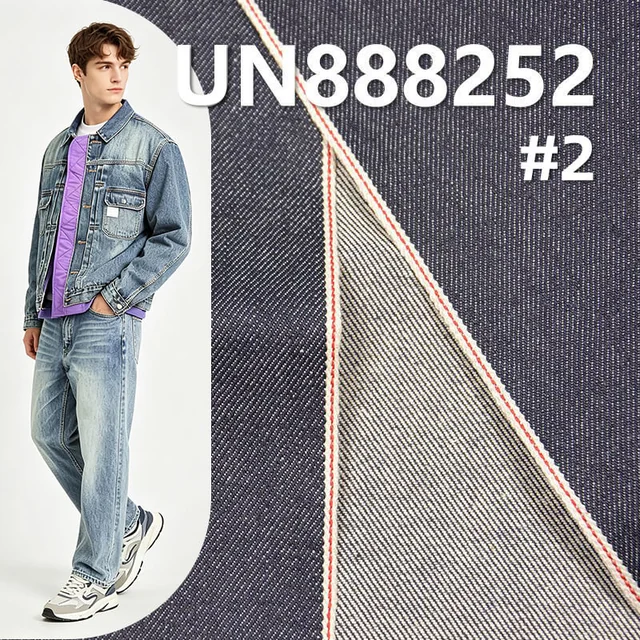 赤耳红边全棉右斜红边牛仔 14.5oz 31/32" UN888252