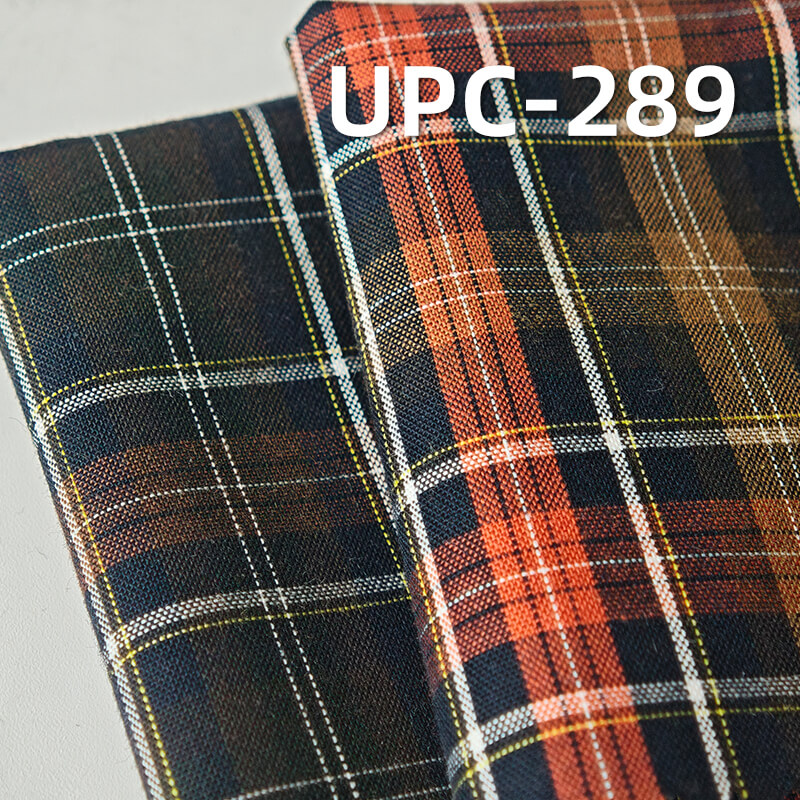 全棉色织格子布|120g/m2纯棉梭织平纹布料|格仔衬衫 裙子 裤子面料