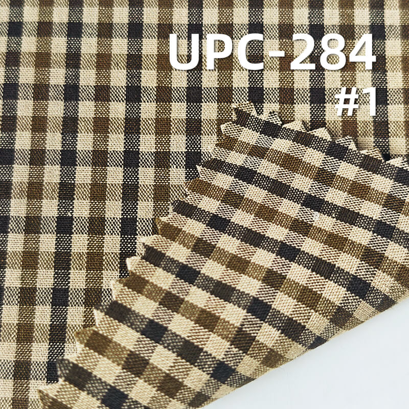 全棉色织格子布|190g/m2复古风纯棉格纹布料|格仔衬衫 裙子 裤子面料