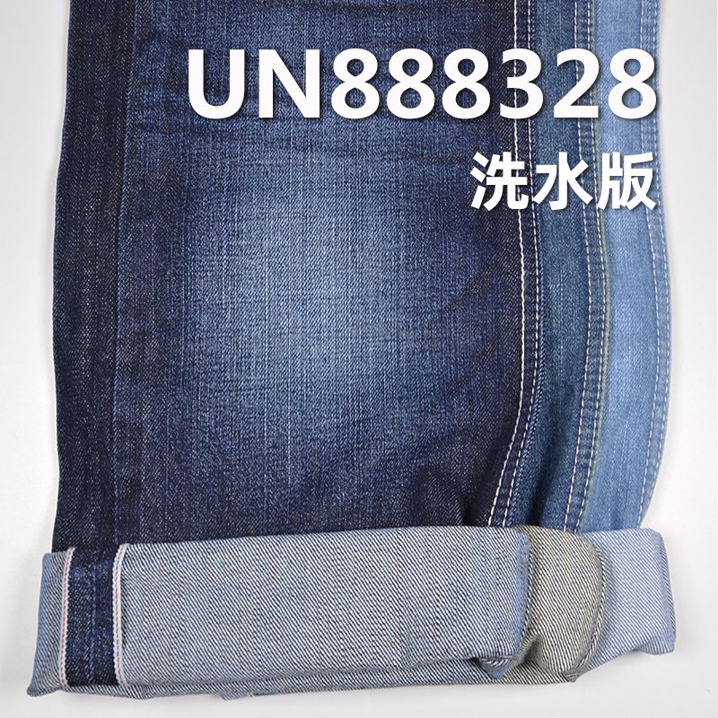 100%棉竹节右斜红边牛仔布 12oz 30/31" UN888328